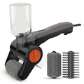 Rechargeable Electric Grill Cleaner with Interchangeable Brush Heads
