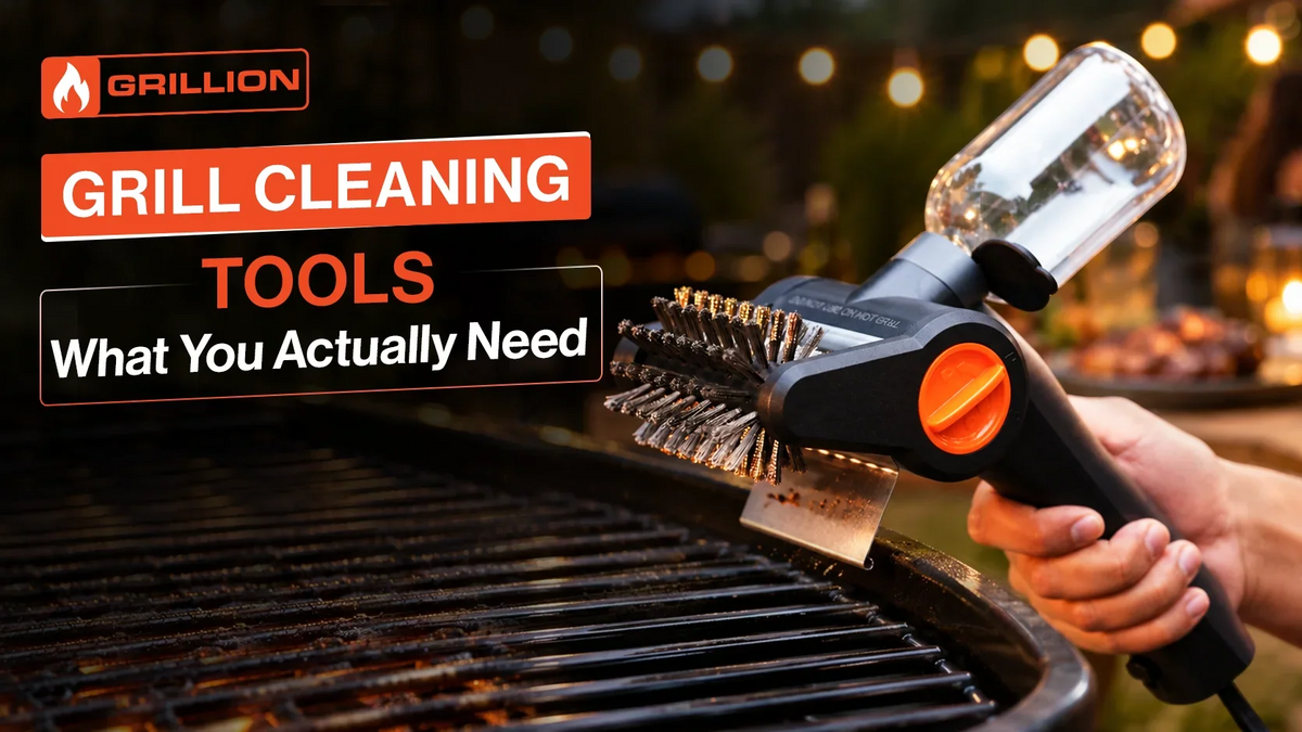 Grill Cleaning Tools: What You Actually Need