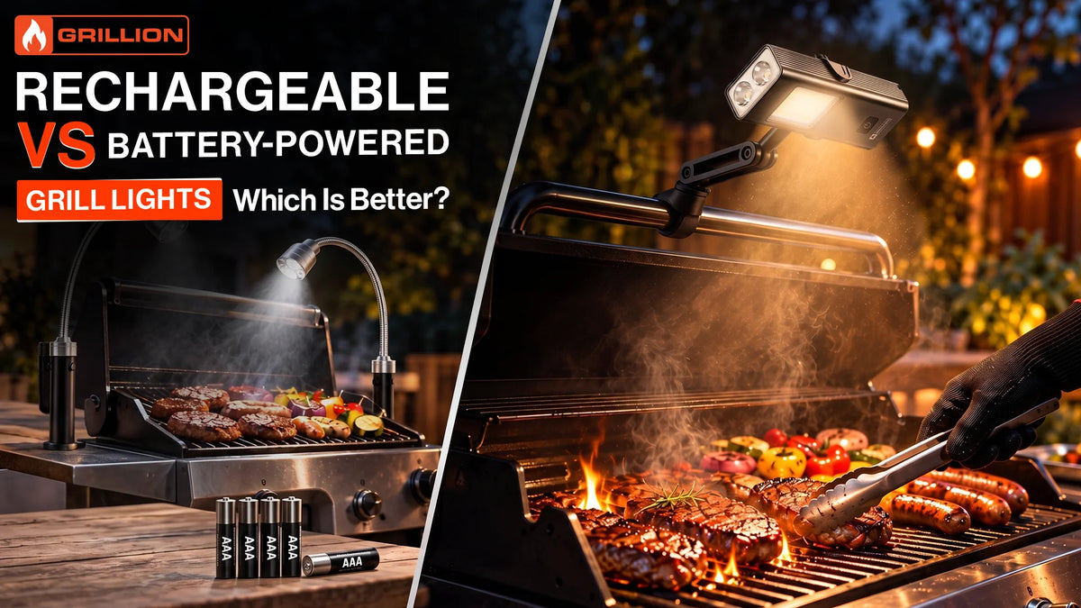Rechargeable vs Battery-Powered Grill Lights: Which Is Better?