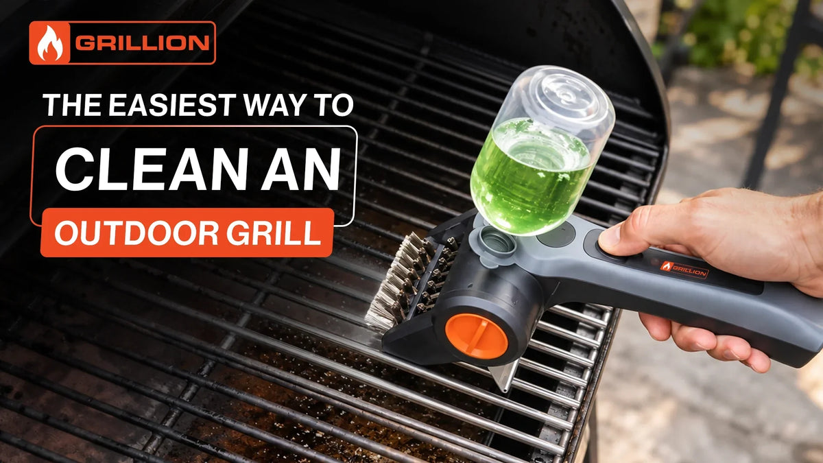 The Easiest Way to Clean an Outdoor Grill