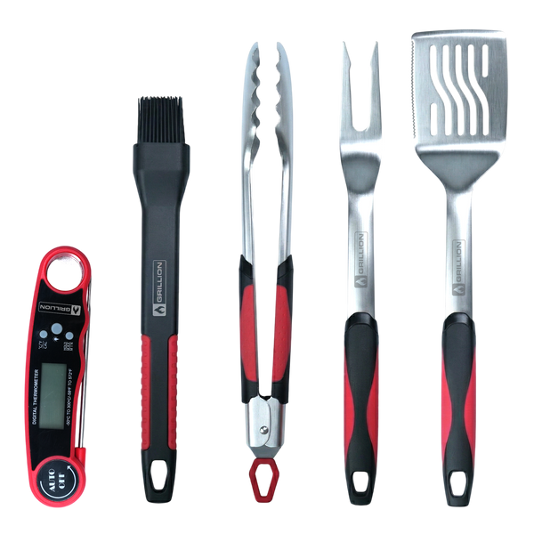5-Piece BBQ Tool Set