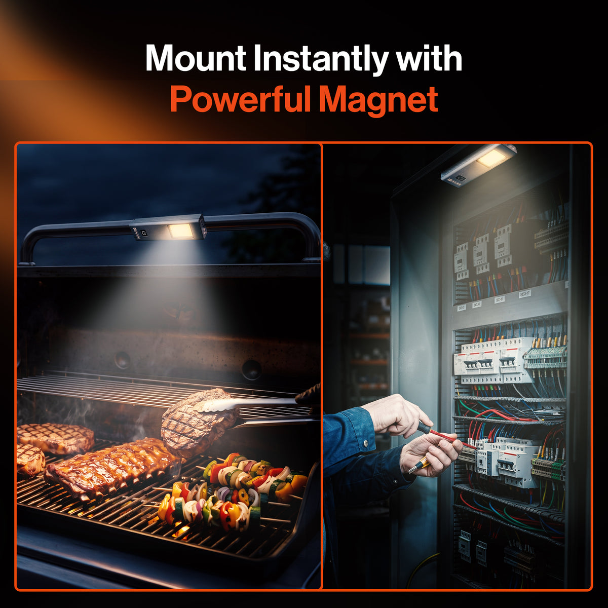 Magnetic Grill Light