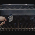 Rechargeable Electric Grill Cleaner with Interchangeable Brush Heads